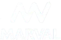 logotipo Marvel constructora blanco